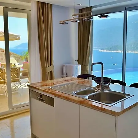 Sleeps 6 Pool Air Con Wifi * Kalkan