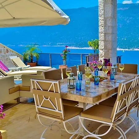 Sleeps 6 Pool Air Con Wifi * Kalkan